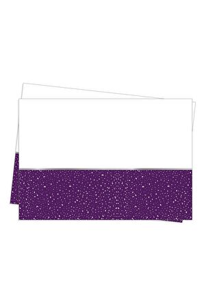 PARTY MOR MASA ÖRTÜSÜ 120X180(PLASTİK)