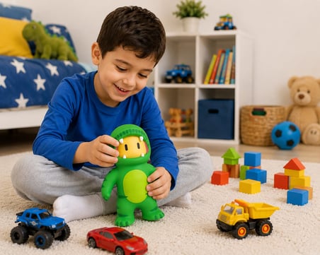 Stumble Guys  Esnek Fiğür Oyuncak T-Rex Guy