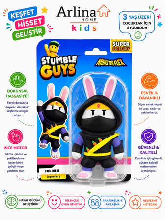 Stumble Guys  Esnek Fiğür Oyuncak Furiken