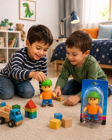 Arlina Home Kids Stumble Guys Karakter Figürü Esnek Oyuncak