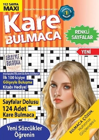 Maxi Kare Bulmaca 25