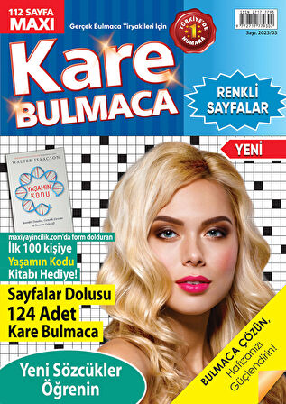 Maxi Kare Bulmaca 015