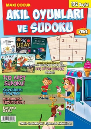 Maxi Çocuk Akıl Oyunları ve Sudoku 11
