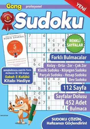 Gong Profesyonel Sudoku 16