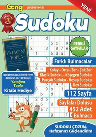 Gong Profesyonel Sudoku 19