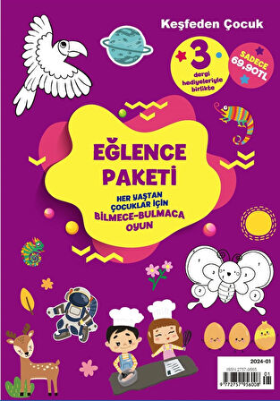 KEŞFEDEN ÇOCUK - EĞLENCE PAKETİ