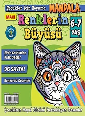 Maxi Mandala Renklerin Büyüsü 5