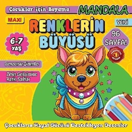 Renklerin Büyüsü Mandala 13