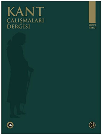 Kant Çalışmaları Dergisi Sayı 3 - 2024