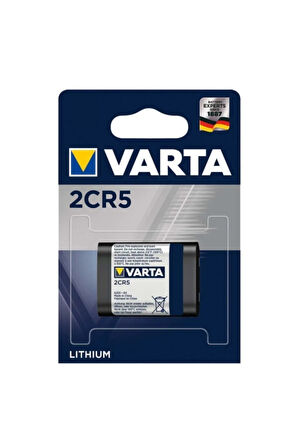PİL VARTA LITHIUM 2 CR5 6 V-6203 / CR-P2 6204