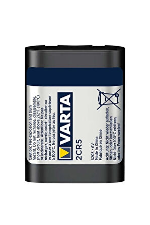 PİL VARTA LITHIUM 2 CR5 6 V-6203 / CR-P2 6204