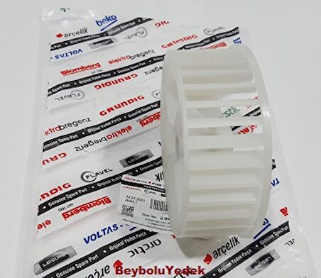 Arçelik Motor Fan Pervanesi KISA UC Kurutma Makinesi Pervane Türbin