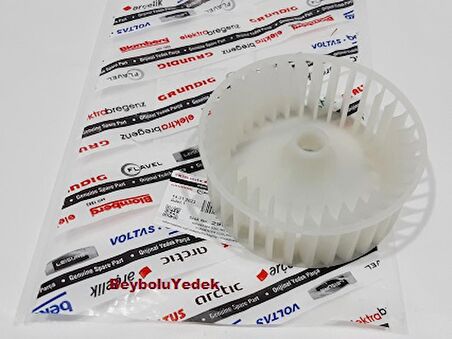 Arçelik Motor Fan Pervanesi KISA UC Kurutma Makinesi Pervane Türbin