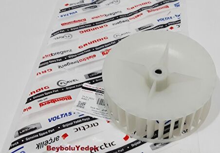 Arçelik Motor Fan Pervanesi KISA UC Kurutma Makinesi Pervane Türbin