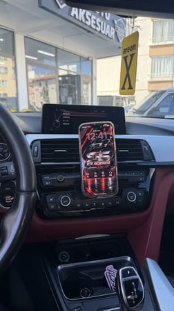 Bmw F30 Araç Içi Premium Telefon Tutucu - Araba Telefon Tutacağı Havalandırma Için