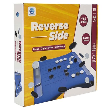 S00004759 Zeka Oyunu Reverside Sıde 4Ü 1 Arada Kutu Oyunu