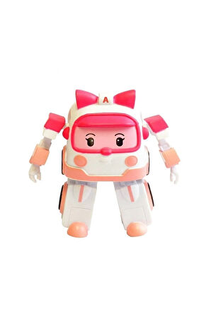Amber Dönüşebilen Tekli Figür Amber Robota Dönüşen Araç