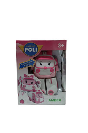 Amber Dönüşebilen Tekli Figür Amber Robota Dönüşen Araç