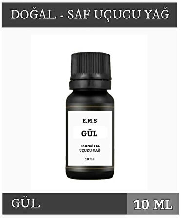 GÜL Uçucu Yağ Buhurdanlık Esansı Oda Kokusu DİFÜZÖR Uçucu Esansiyel Yağ Buhur Yağı 10 ML.