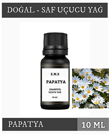 PAPATYA Uçucu Yağ Buhurdanlık Esansı Oda Kokusu DİFÜZÖR Uçucu Esansiyel Yağ Buhur Yağı 10 ML.
