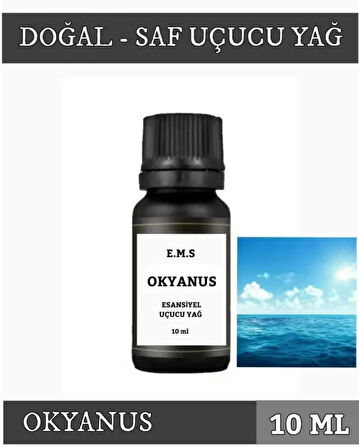 OKYANUS Uçucu Yağ Buhurdanlık Esansı Oda Kokusu DİFÜZÖR Uçucu Esansiyel Yağ Buhur Yağı 10 ML.