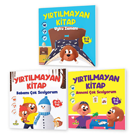 Yırtılmayan Kitap Seti - Ceviz