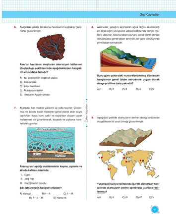 Zafer Yayınları 10. Sınıf COĞRAFYA Soru Bankası Fasikül Seti - YENİ