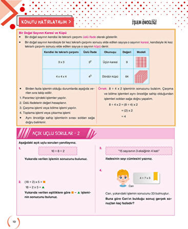 2025 MEB Uyumlu - 5. Sınıf Matematik Fasikül Seti - Zafer Yayınları