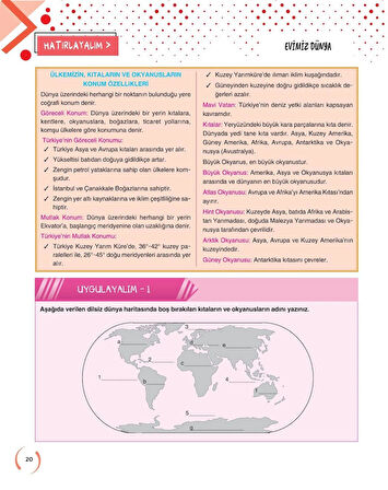 ZAFER YAYINLARI 6. SINIF SOSYAL BİLGİLER SORU BANKASI FASİKÜL SETİ