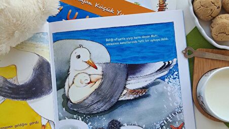 Uçmak Isteyen Küçük Martı Muti - Resimli Çocuk Kitabı