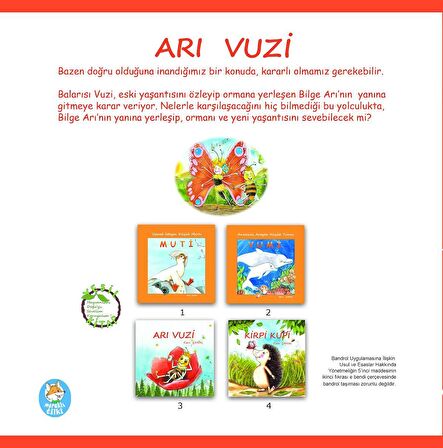 Arı Vuzi Resimli Hikâye Kitabı