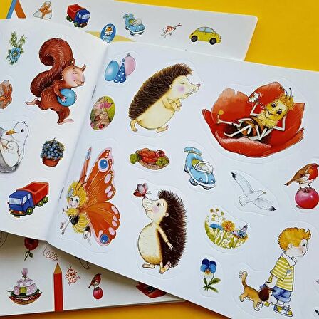 Yeşil Kitap Serisi / Okumalı Boyama – Resimleme Kitabı (Çıkartmalı)