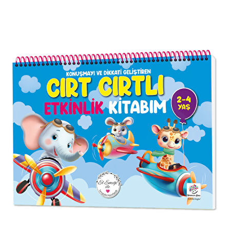 Cırt Cırtlı Etkinlik Kitabım 2-4 yaş