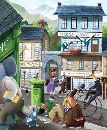 Tilki ve Oğlunun Kuyruk Dükkânı (sert kapak)