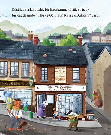 Tilki ve Oğlunun Kuyruk Dükkânı (sert kapak)