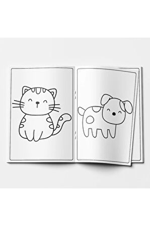 Ilk Boyama Kitabım - Hayvanlar (BÜYÜK RESİMLİ BOYAMA KİTABI)