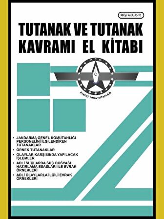 Tutanak, Tutanak Kavramı ve Örnek Tutanaklar (Cep Kitabı)