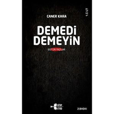 DEMEDİ DEMEYİN  (2 Cilt Takım)