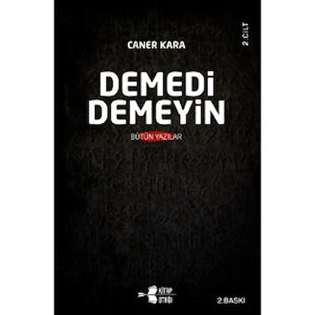 DEMEDİ DEMEYİN  (2 Cilt Takım)