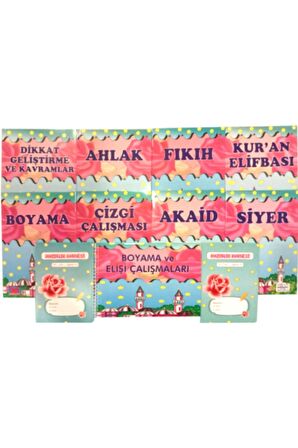 Hiranur Hazırlık Eğitim Seti 9 Kitap