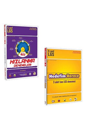 Lgs 4´lü Hızlanma Denemeleri + Hedefim Derece Denemeleri