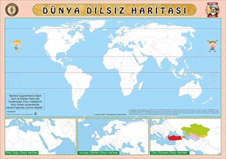 HARİTA PRATİK İLKOKUL SETİ (TEMEL/PRIMARY)