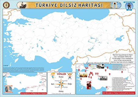 HARİTA PRATİK İLKOKUL SETİ (TEMEL/PRIMARY)