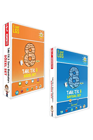 8. Sınıf Taktikli Sayısal Ve Sözel Set Toplam 6 Kitap