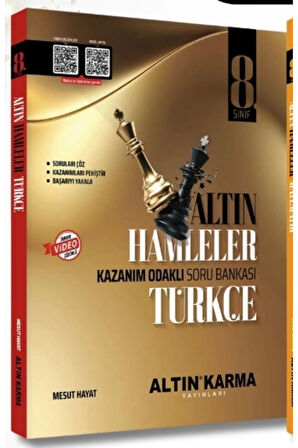 altın hamleler kazanım odaklı rürkçe soru bankası altın karma yayınları