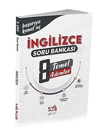 KORAY VAROL YAYINLARI 8. SINIF İNGİLİZCE TEMEL ADIMLAR SORU BANKASI
