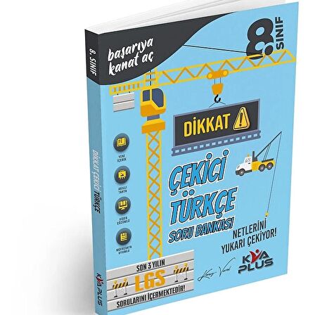 KORAY VAROL YAYINLARI 8. SINIF TÜRKÇE DİKKAT ÇEKİCİ SORU BANKASI