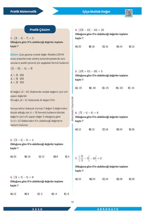 Pratik Matematik 77 Pratik Taktik TYT-DGS-KPSS-ALES-AGS-LGS Atacbala Yayıncılık