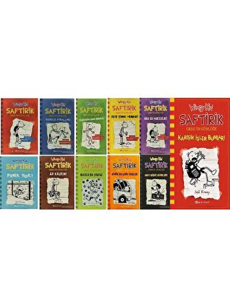 Saftirik Greg'in Günlüğü Set (11 Kitap) - Jeff Kinney