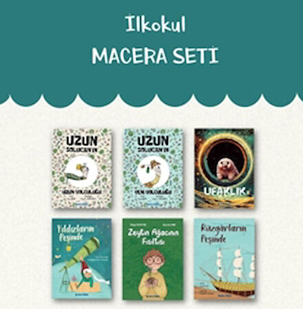 İlkokul Macera Seti (6 Kitap)